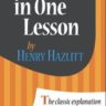 Economics in One Lesson by Hazlitt from Foundation for Economic Education