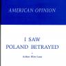 I Saw Poland Betrayed PB AOR