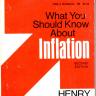 What You Should Know About Inflationby Hazlitt